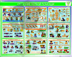 СТЕНДЫ Оказание первой помощи - Пожарная безопасность